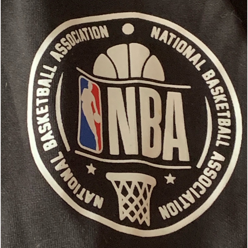 NBA National Basketball Association Mens Fleece Lined Black Hoodie Sportswear